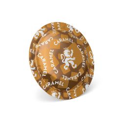 Immagine di 50 Cialde caffè Espresso CARAMEL compatibile con macchine Nespresso Professional 